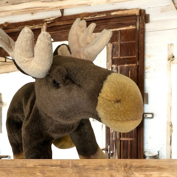 Plush Moose Toy - Picture 1 of 10